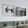 SUPPORTO VIDEOWALL TV POP-OUT AISENS 37”-70” - ACCIAIO AD ALTA RESISTENZA - SISTEMA ESTENSIBILE - VESA MASSIMA 800X400MM - CARIC
