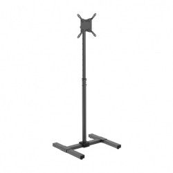 SUPPORTO DA PAVIMENTO INCLINABILE ED ESTENSIBILE AISENS PER MONITOR/TV 13”-42” - ACCIAIO AD ALTA RESISTENZA - VERNICIATURA ELETT