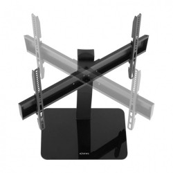 SUPPORTO DA TAVOLO GIREVOLE AISENS ECO PER MONITOR/TV - STILE DA TAVOLO - ACCIAIO AD ALTA RESISTENZA - FACILE INSTALLAZIONE E RE