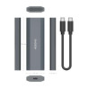 AISENS BOX ESTERNO M.2 (NGFF) ASM2-029GR NVME A USB3.2 GEN2 | GRIGIO