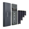 AISENS BOX ESTERNO M.2 (NGFF) ASM2-029GR NVME A USB3.2 GEN2 | GRIGIO