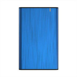 AISENS BOX ESTERNO 2.5" PER DISCHI RIGIDI 9.5MM SATA I - II E III A USB 3.0/USB 3.1 GEN1 - COLORE AZZURRO