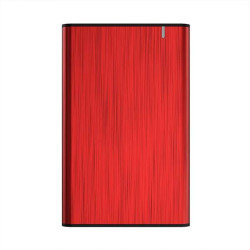 AISENS BOX ESTERNO 2.5" PER DISCHI RIGIDI 9.5MM SATA I - II E III A USB 3.0/USB 3.1 GEN1 - COLORE ROSSO