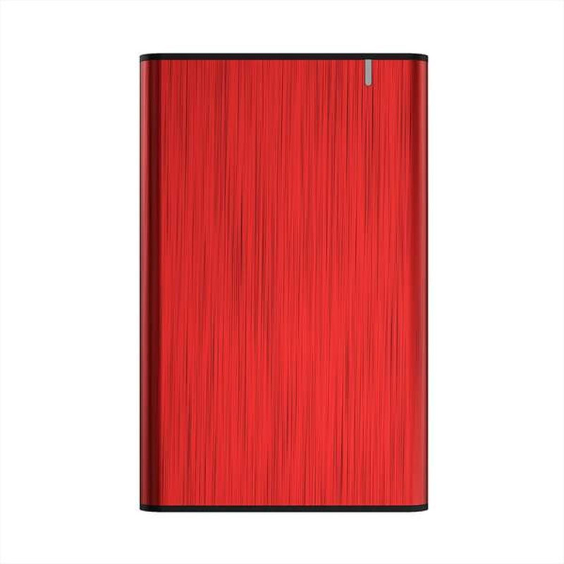 AISENS BOX ESTERNO 2.5" PER DISCHI RIGIDI 9.5MM SATA I - II E III A USB 3.0/USB 3.1 GEN1 - COLORE ROSSO