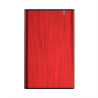 AISENS BOX ESTERNO 2.5" PER DISCHI RIGIDI 9.5MM SATA I - II E III A USB 3.0/USB 3.1 GEN1 - COLORE ROSSO
