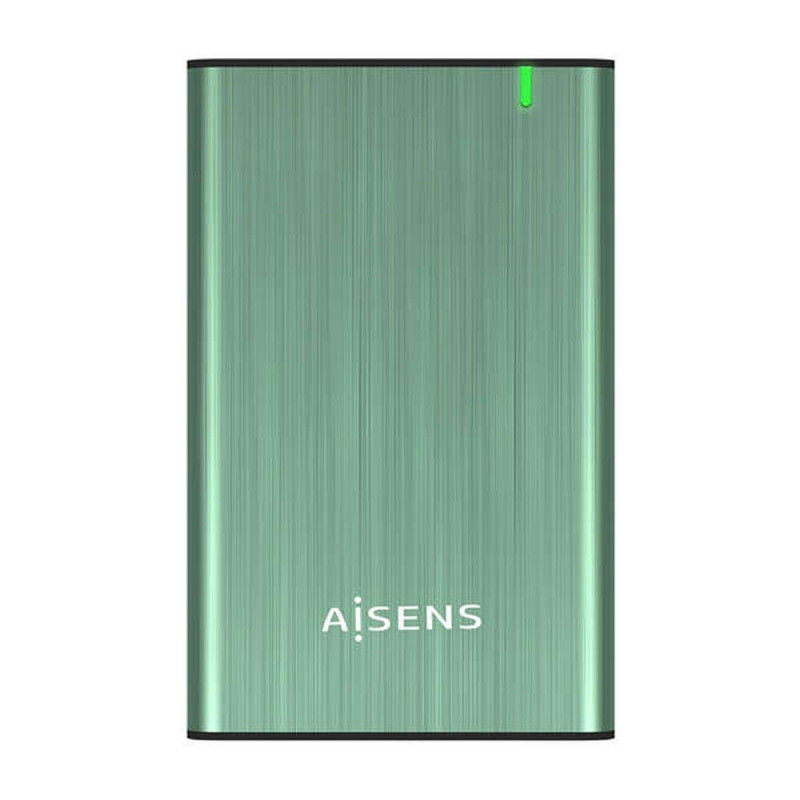 AISENS BOX ESTERNO 2.5" PER DISCHI RIGIDI 9.5MM SATA I - II E III A USB 3.0/USB 3.1 GEN1 - COLORE VERDE PRIMAVERA