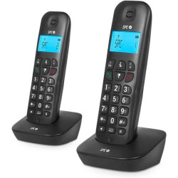 TELEFONO WIRELESS SPC AIR PRO DUO - SCHERMO RETROILLUMINATO 35X22MM - IDENTIFICAZIONE DEL CHIAMANTE - CONNESSIONE RETE TELEFONIC