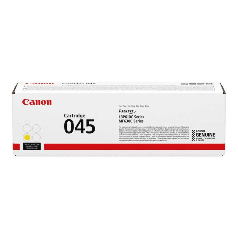 TONER ORIGINALE (045Y, 1239C002) CANON I-SENSYS LBP-611CN | 1,3K | GIALLO