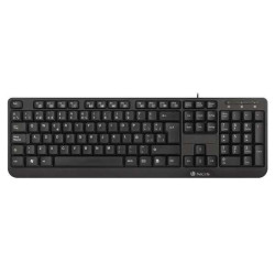 TASTIERA NGS CON 12 TASTI MULTIMEDIALI - CAVO DA 1,4 M - QWERTY ITALIANA - COLORE NERO