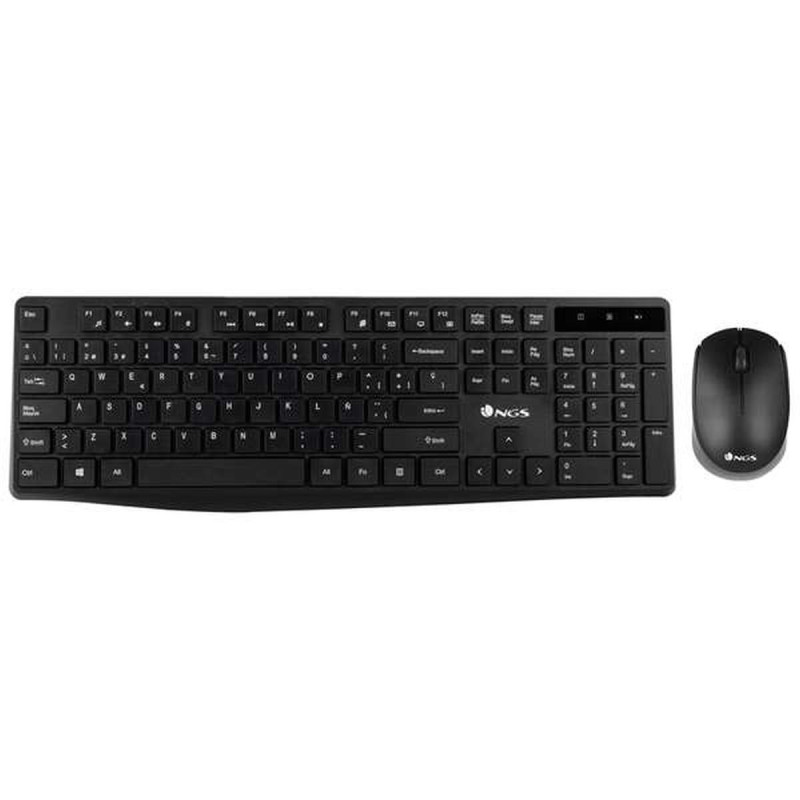 TASTIERA NGS CON 12 TASTI MULTIMEDIALI - CAVO DA 1,4 M - QWERTY ITALIANA - COLORE NERO