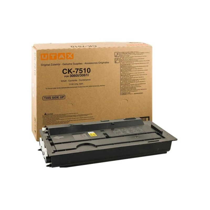 TONER ORIGINALE (CK-7510, 62301001) UTAX 3060I (20K) + VASCHETTE