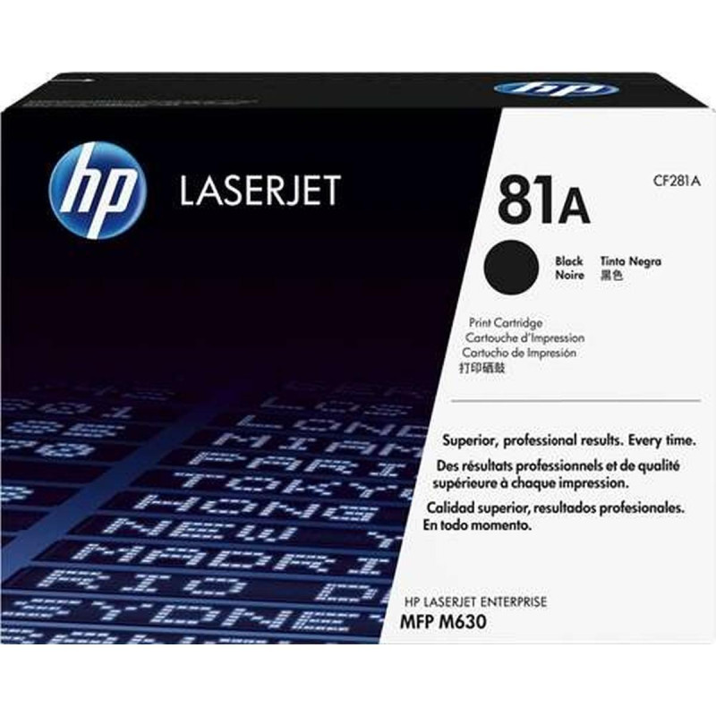 TONER ORIGINALE (CF281A, 81A) HP LASERJET ENTERPRISE M604N (10,5K)