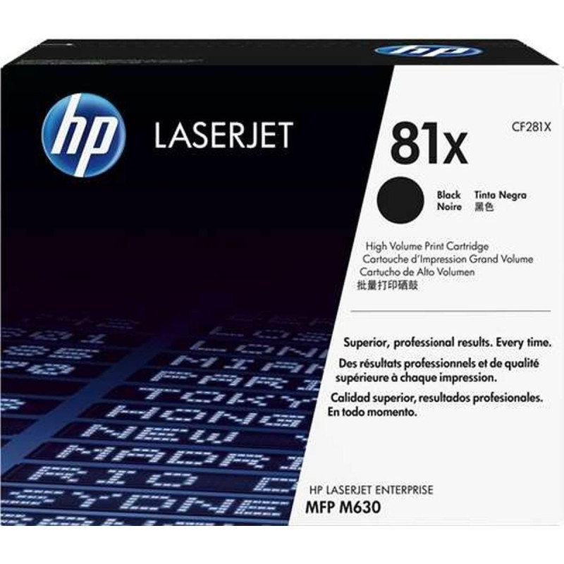 TONER ORIGINALE (CF281X, 81X) HP LASERJET ENTERPRISE M605DN (25K)