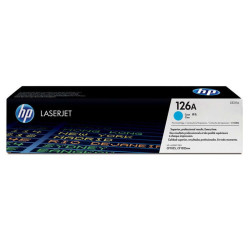 TONER ORIGINALE (CE311A, 126A) HP LASERJET PRO CP1025 | 1K | CIANO