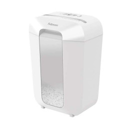 DISTRUGGI DOCUMENTI MANUALE FELLOWES LX70 CON TAGLIO A PARTICELLE - DISTRUGGE FINO A 11 FOGLI - 18 LITRI - BIANCO