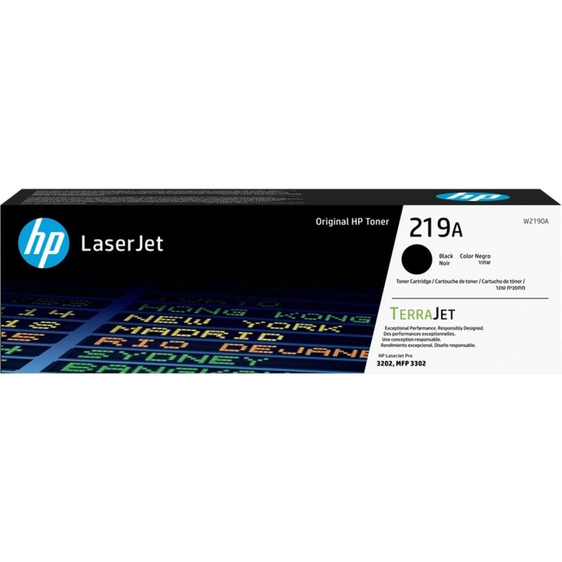 TONER ORIGINALE (W2190A) HP COLOR LASERJET PRO MFP 3302FDNG | NERO | 1,3K