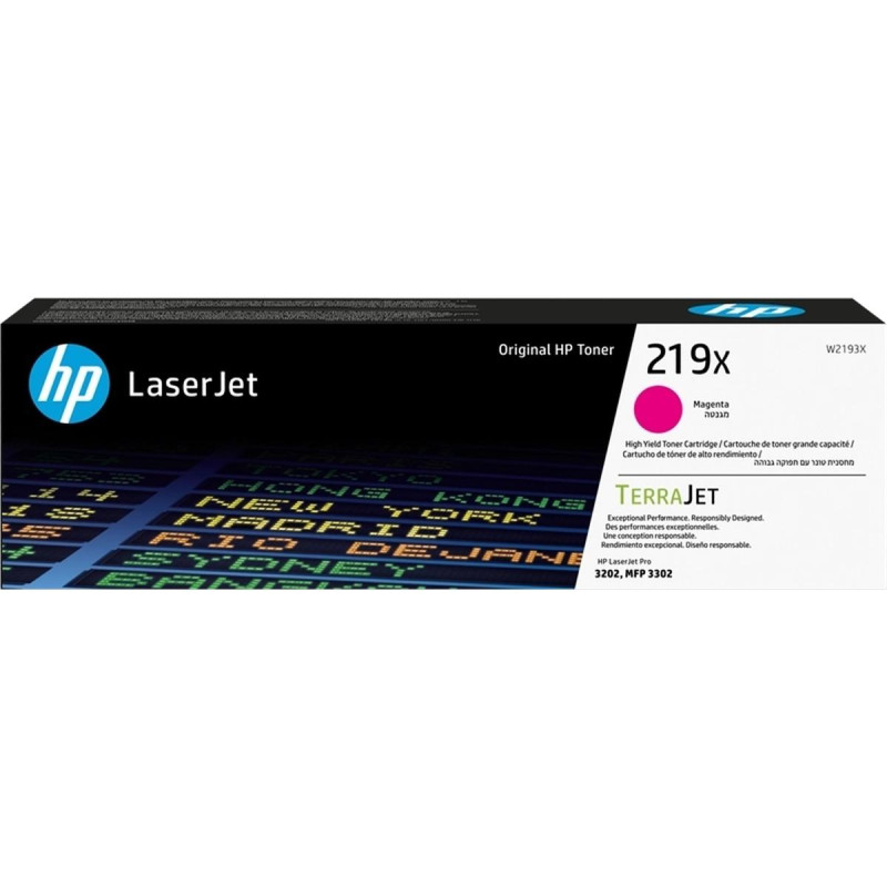 TONER ORIGINALE (W2193X) HP COLOR LASERJET PRO MFP 3302FDNG | MAGENTA XL | 2,5K