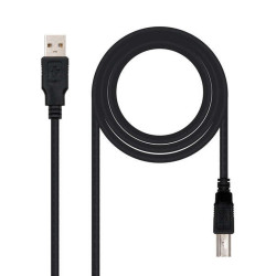 CAVO STAMPANTE NANOCABLE USB-A 2.0 MASCHIO A USB-B MASCHIO 1,80 M