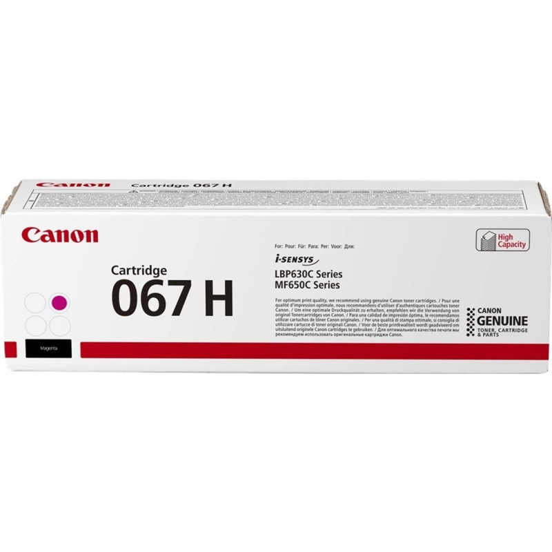 TONER ORIGINALE (067HM, 5104C002) CANON I-SENSYS MF651CW (2,35K) MAGENTA XL