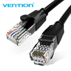 CAVO DI RETE VENTION UTP RJ45 CAT6 - 3 M - COLORE NERO