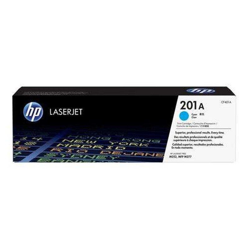 TONER ORIGINALE (CF401A, 201A) HP COLOR LASERJET PRO M252N (1,4K) CIANO