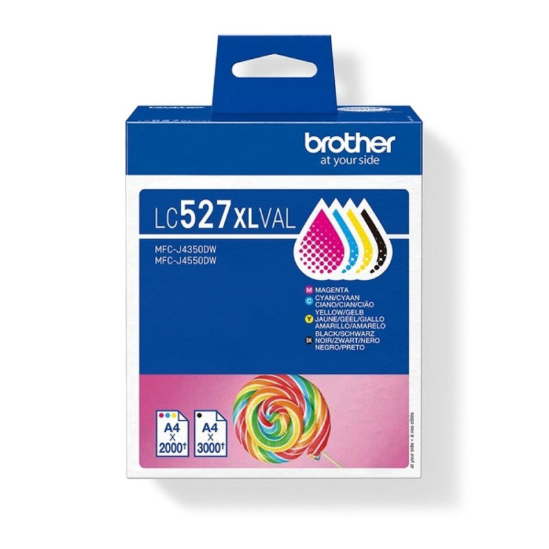 MULTIPACK ORIGINALE (LC-527XLVAL) BROTHER MFC-J4350DW | KCMY XL