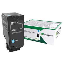 TONER ORIGINALE (75B20C0) PER LEXMAR CS727 (10K) CIANO