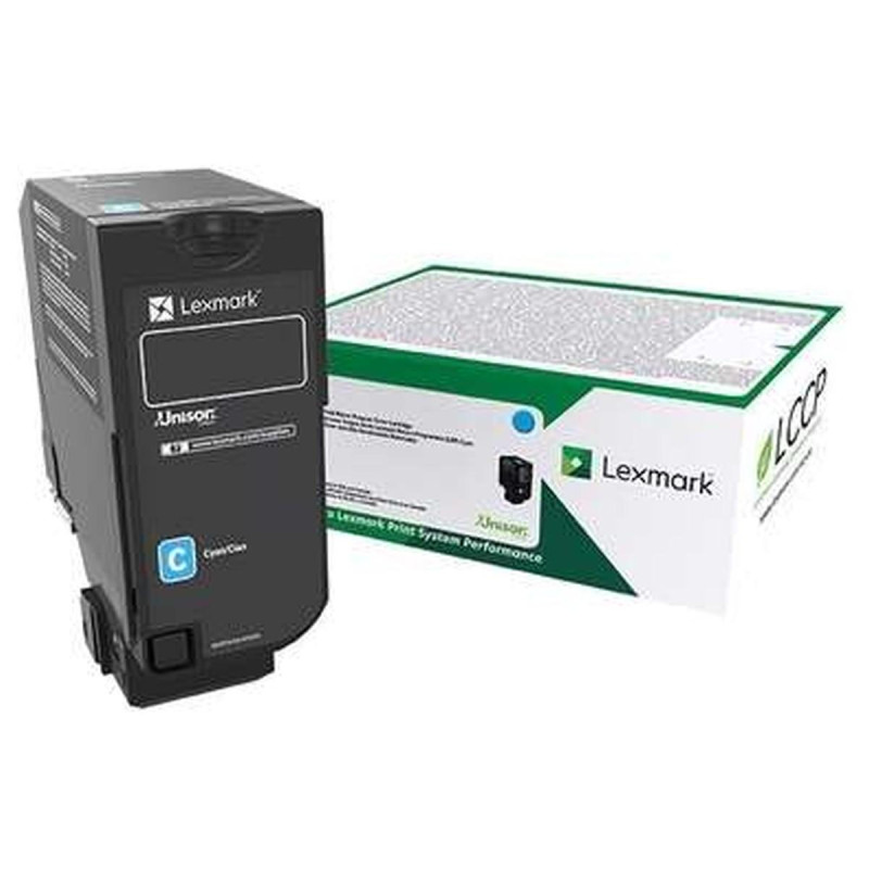 TONER ORIGINALE (75B20C0) PER LEXMAR CS727 (10K) CIANO