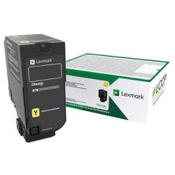 TONER ORIGINALE (75B20Y0) PER LEXMAR CS727 (10K) GIALLO
