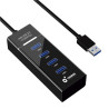 CIABATTA USB 2.0 CROMAD - LUNGHEZZA 30CM - VELOCITÀ DI TRASFERIMENTO 480 MBPS - 4 PORTE