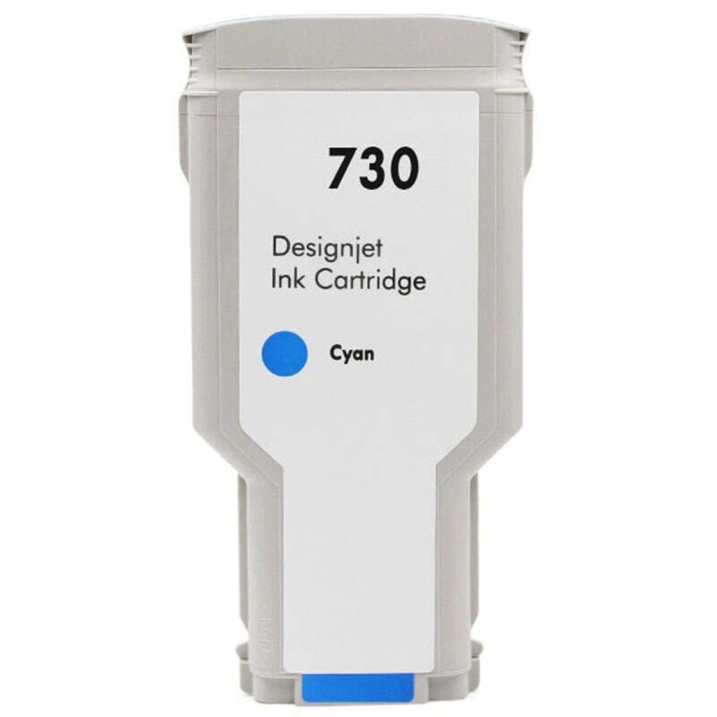 CARTUCCIA COMPATIBILE (P2V68A, 730) PER HP DESIGNJET T1600 | 300ML | CIANO