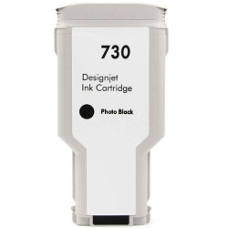 CARTUCCIA COMPATIBILE (P2V73A, 730) PER HP DESIGNJET T1600 | 300ML | NERO FOTO