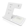 CARICABATTERIE WIRELESS USB-C 3 IN 1 AISENS DA 15 W PER DISPOSITIVI MOBILI - APPLE WATCH - AURICOLARI CON CUSTODIA DI RICARICA -