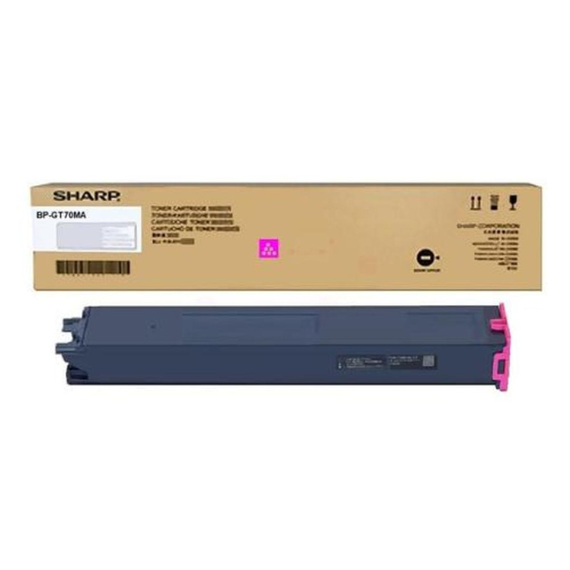 TONER ORIGINALE (BP-GT70MA) SHARP BP-50C26 | 24K | MAGENTA