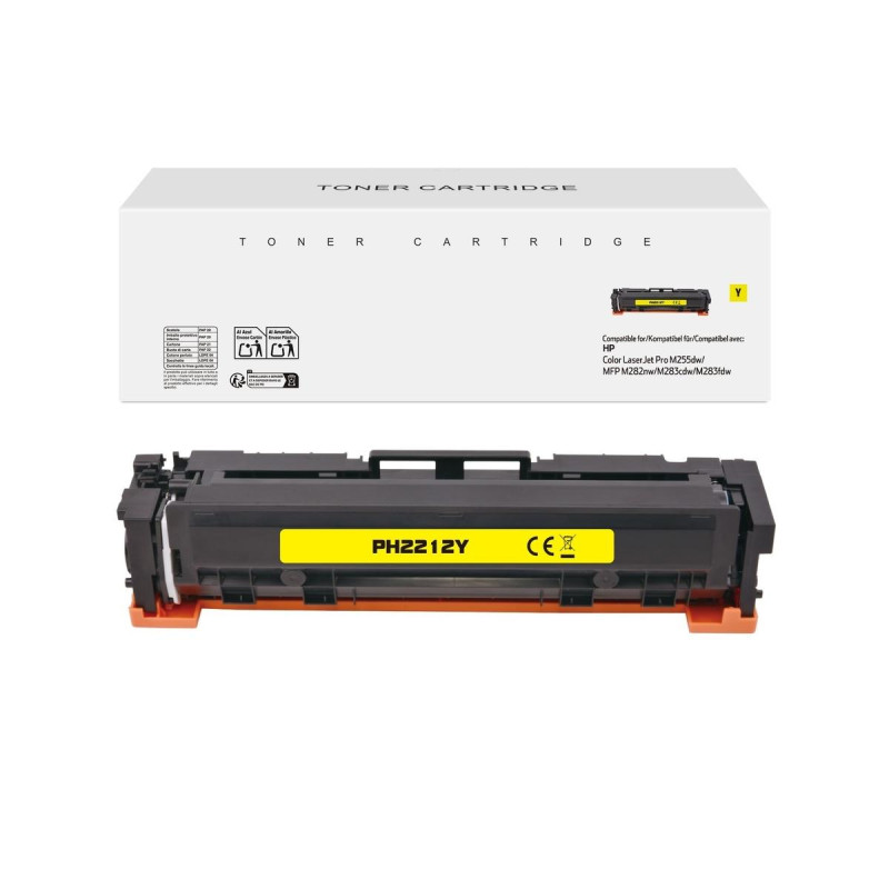 TONER COMPATIBILE (W2212A, 207A) PER HP PRO M255DW | GIALLO