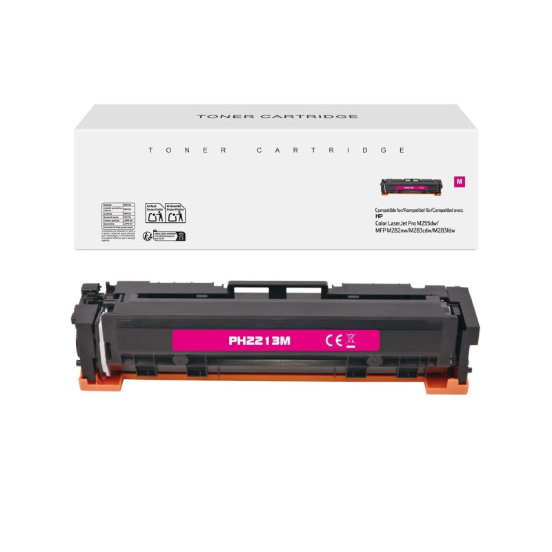 TONER COMPATIBILE (W2213A, 207A) PER HP PRO M255DW | MAGENTA