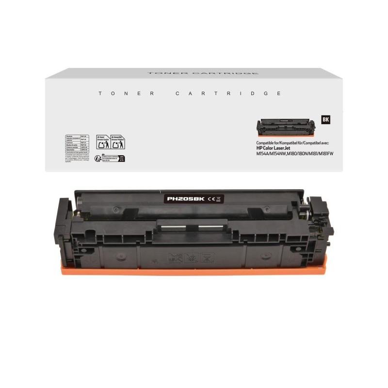 TONER COMPATIBILE (CF530A, 205A) PER HP COLOR LASERJET PRO MFP M180N | NERO