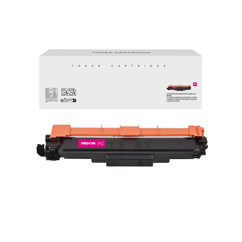 TONER COMPATIBILE (TN-247M) PER BROTHER DCP-L3510CDW | MAGENTA