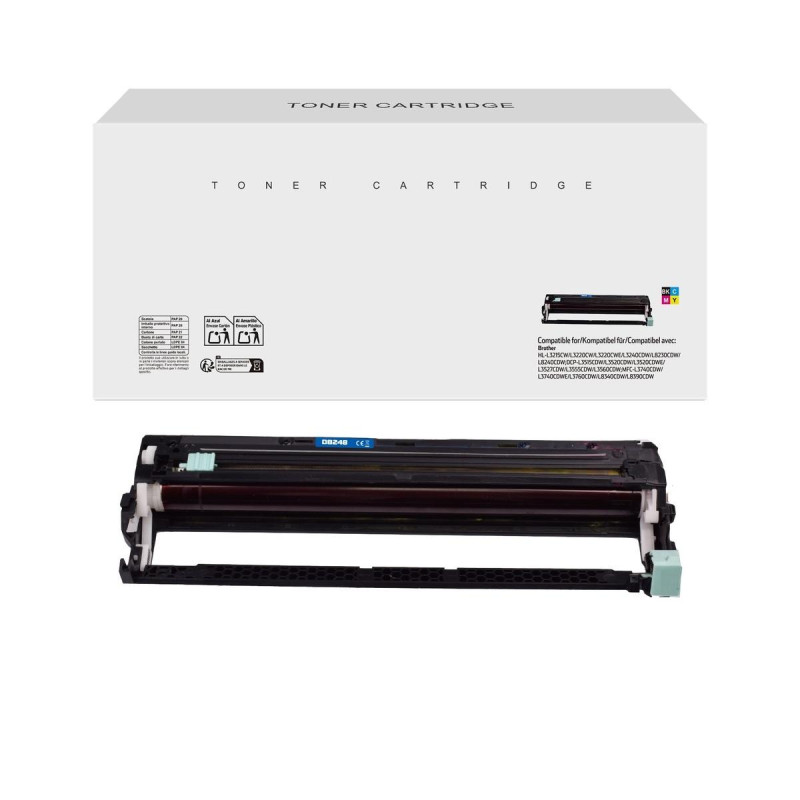 UNITÀ FOTOCONDUTTORE COMPATIBILE (DR248CL) PER BROTHER MFC-L8390CDW | 30K