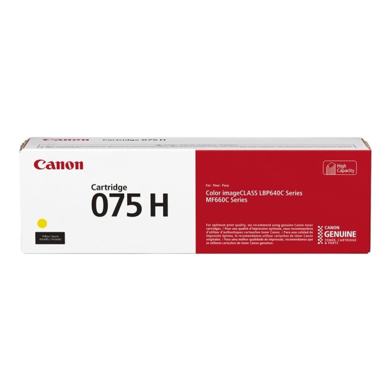 TONER ORIGINALE (075H, 6366C002) CANON I-SENSYS LBP646CDW | GIALLO XL