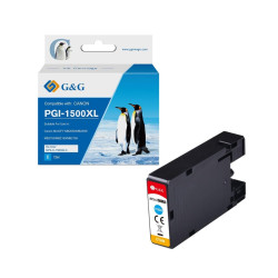 CARTUCCIA COMPATIBILE (PGI-1500C, 9193B001) PER CANON MB2050 (12ML) (1,K) CIANO XL