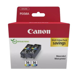 MULTIPACK ORIGINALE (1511B025, CLI36) CANON PIXMA IP100 | 2PZ |CMY
