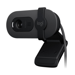 WEBCAM LOGITECH BRIO 100 FULL HD - 2 MEGAPIXEL - ANTIRIFLESSO - COLORE GRAFITE