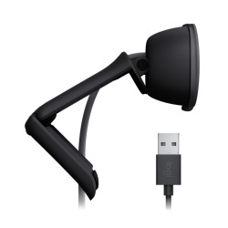WEBCAM LOGITECH BRIO 100 FULL HD - 2 MEGAPIXEL - ANTIRIFLESSO - COLORE GRAFITE