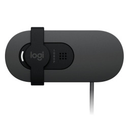 WEBCAM LOGITECH BRIO 100 FULL HD - 2 MEGAPIXEL - ANTIRIFLESSO - COLORE GRAFITE