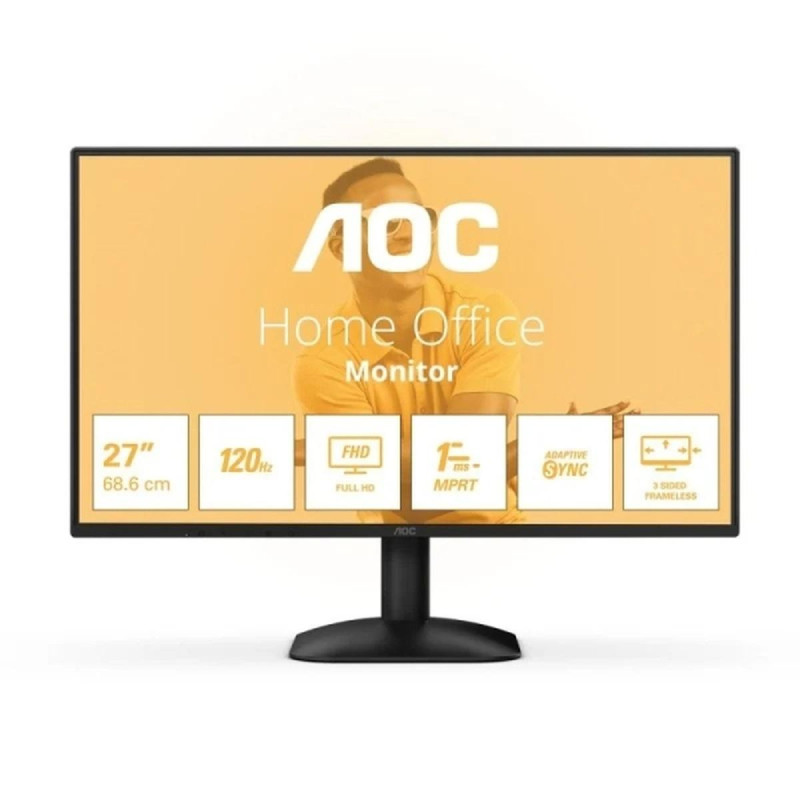 MONITOR 27" AOC 27B31H LED IPS FULLHD 120HZ | NERO