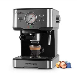 MACCHINA PER CAFFÈ ESPRESSO ORBEGOZO EX 5500 - CAFFÈ CREMOSO INTENSO CON AROMA DI CHICCHI APPENA MACINATI - PRESSIONE 20 BAR E P