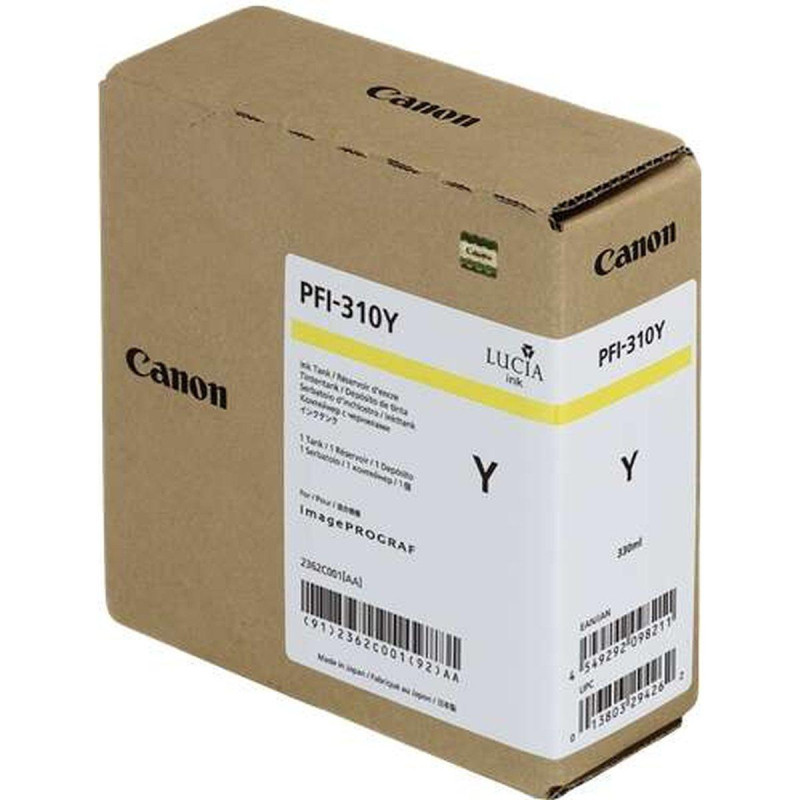 CARTUCCE PLOTTER ORIGINALI (2362C001, PFI-310) CANON TX3000 | GIALLO