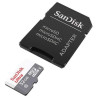 SCHEDA SANDISK ULTRA MICRO SDHC DA 32 GB UHS-I U1 CLASSE 10 100 MB/S + ADATTATORE SD