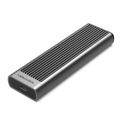 BOX ESTERNO VENTION PER SSD M.2 NVME - DISSIPATORE DI CALORE - USB 3.1 - VELOCITÀ FINO A 10 GBPS - ALLUMINIO - MODALITÀ DI SOSPE